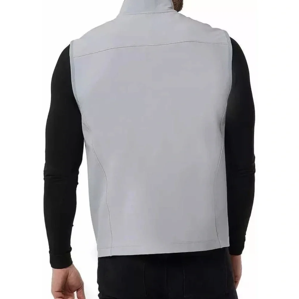 32 Degrees Heat Men's Tech Vest, Gray, Size S